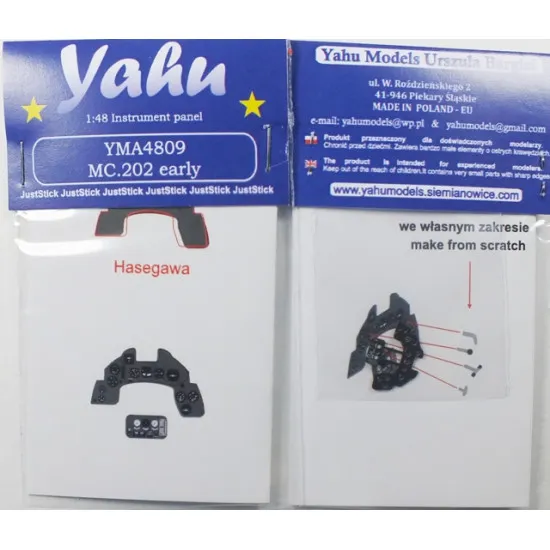 Yahu Model Yma4809 1/48 Mc 202 Early For Hasegawa Accessories For Aircraft