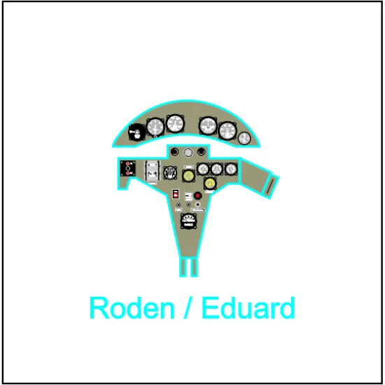 Yahu Model Yma4845 1/48 He-51 For Roden / Eduard Accessories For Aircraft Yahu Model Yma4845 1/48 He-51 For Roden / Eduard Accessories For Aircraft