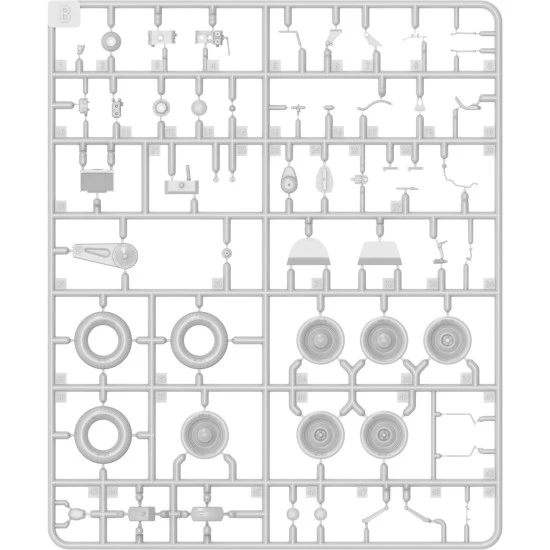 Miniart 38057 - 1/35 - Tempo A400 Lieferwagen Milk Delivery Van Vehicle Kit