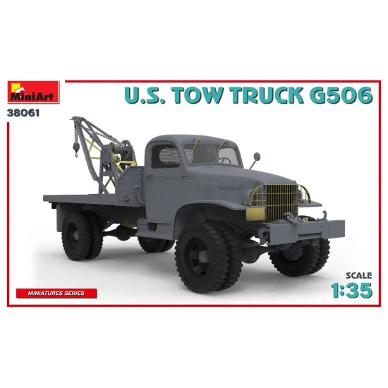 Miniart 38061 - 1/35 - Us Tow Truck G506 Plastic Model Kit