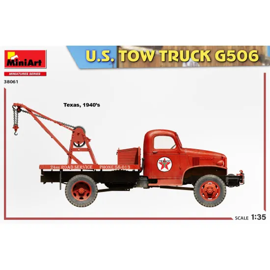 Miniart 38061 - 1/35 - Us Tow Truck G506 Plastic Model Kit