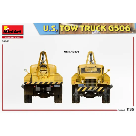 Miniart 38061 - 1/35 - Us Tow Truck G506 Plastic Model Kit