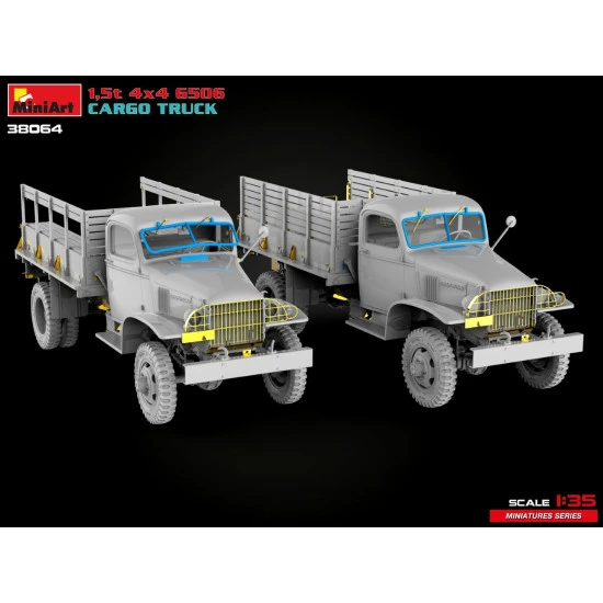 Miniart 38064 - 1/35 - 1 5t 4 4 G506 Cargo Truck Plastic Model Kit
