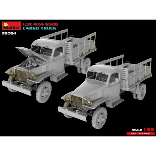 Miniart 38064 - 1/35 - 1 5t 4 4 G506 Cargo Truck Plastic Model Kit