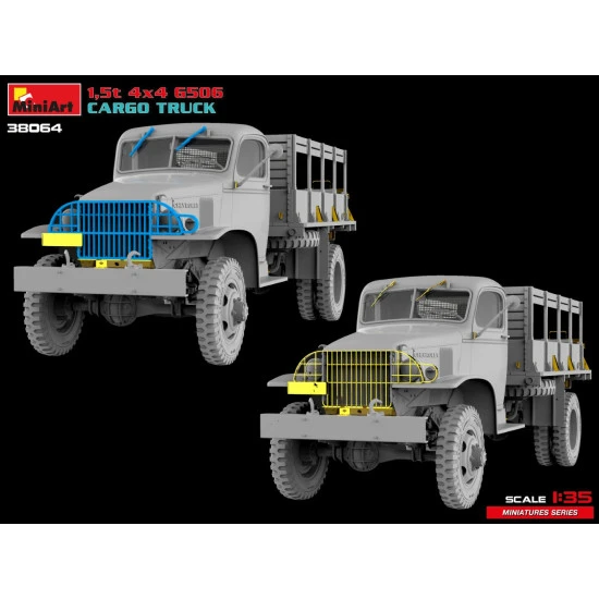 Miniart 38064 - 1/35 - 1 5t 4 4 G506 Cargo Truck Plastic Model Kit