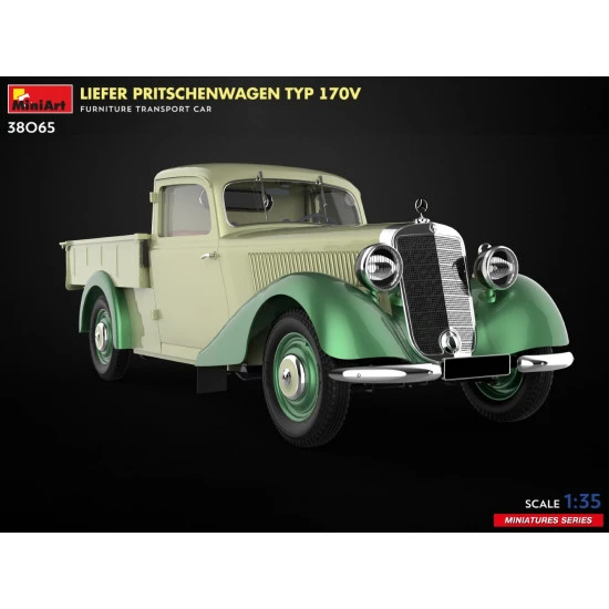Miniart 38065 - 1/35 - Liefer Pritschenwagen Typ 170v Furniture Transport Car