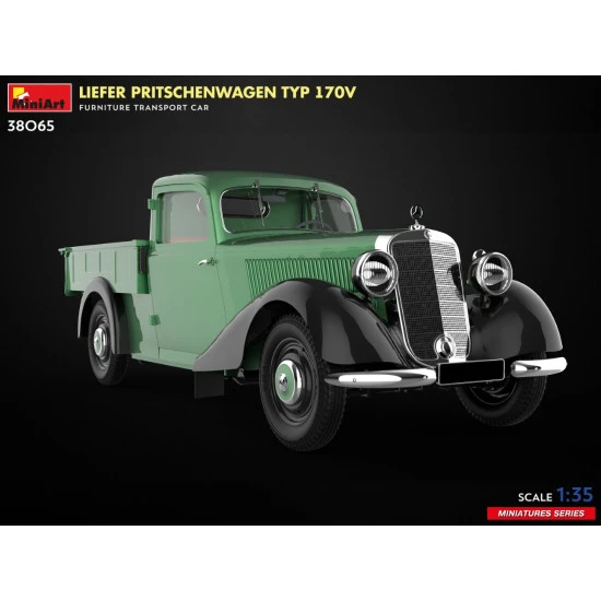 Miniart 38065 - 1/35 - Liefer Pritschenwagen Typ 170v Furniture Transport Car