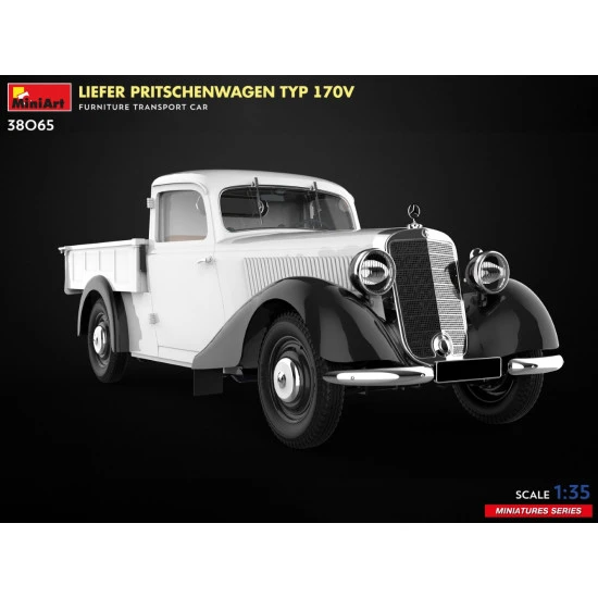 Miniart 38065 - 1/35 - Liefer Pritschenwagen Typ 170v Furniture Transport Car