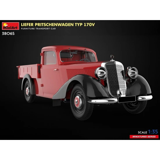 Miniart 38065 - 1/35 - Liefer Pritschenwagen Typ 170v Furniture Transport Car