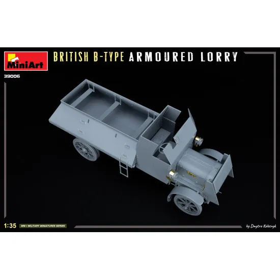 Miniart 39006 - 1/35 - British B Type Armoured Lorry Armor Model Kit