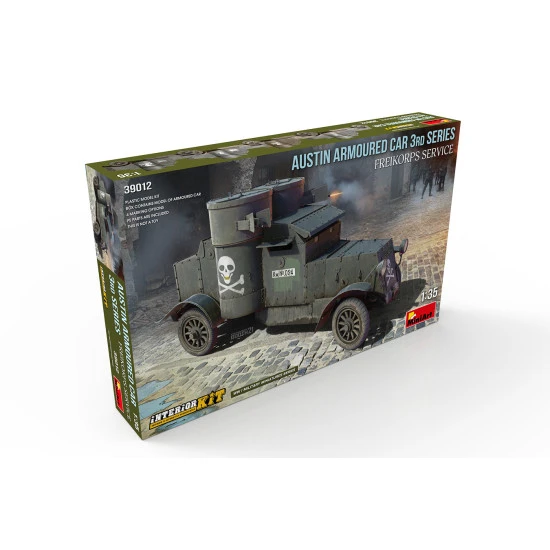 Miniart 39012 1/35 Austin Armoured Car 3rd Series Freikorps Service Interior Kit