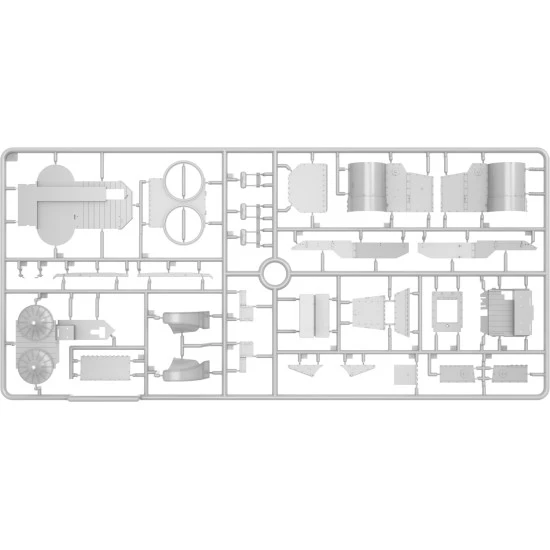 Miniart 39012 1/35 Austin Armoured Car 3rd Series Freikorps Service Interior Kit
