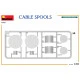 Miniart 49008 - 1/48 - Fcable Spools Plastic Model Kit