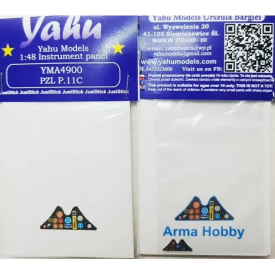 Yahu Model Yma4900 1/48 Pzl P 11 C Accessories For Aircraft