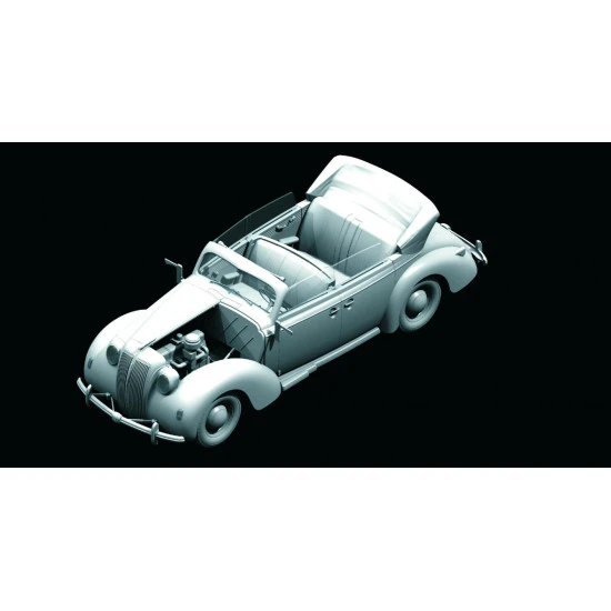 Admiral Cabriolet, WWII German Passenger Car 1/24 ICM 24021