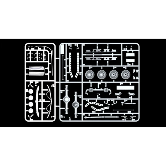 Admiral Cabriolet, WWII German Passenger Car 1/24 ICM 24021
