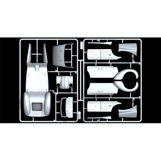 Admiral Cabriolet, WWII German Passenger Car 1/24 ICM 24021