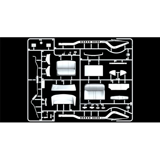 Admiral Cabriolet, WWII German Passenger Car 1/24 ICM 24021