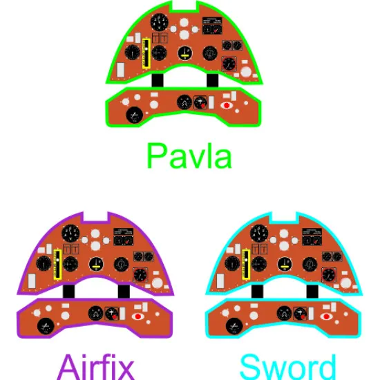 Yahu Model Yma7203 1/72 Gladiator Mk I Early For Airfix / Sword / Pavla