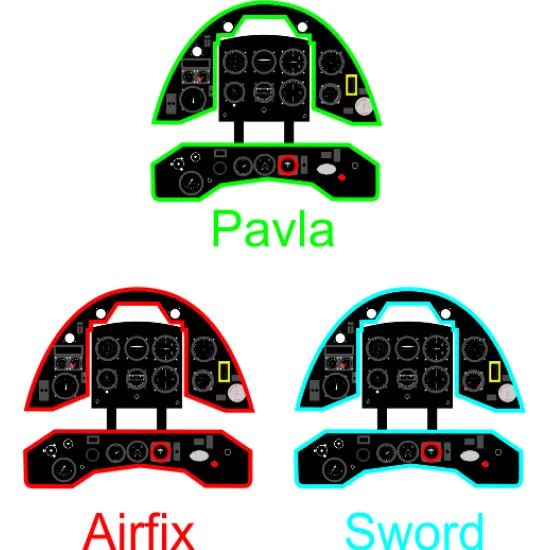 Yahu Model Yma7204 1/72 Gladiator Mk Ii Late For Airfix / Sword / Pavla