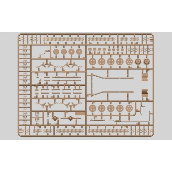V3000S/SS M (Sd.Kfz.3b) Maultier, WWII German Semi-Tracked Truck 1/35 ICM 35412