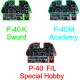 Yahu Model Yma7215 1/72 P-40 M For Academy Accessories For Aircraft