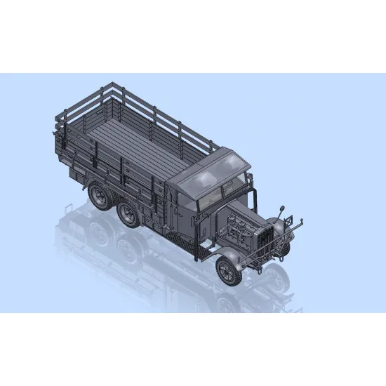 Henschel 33D1, WWII German Army Truck 1/35 ICM 35466