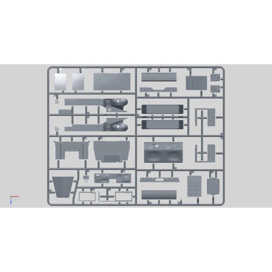 Krupp L3H163 Kfz.72, WWII German Radio Communication Truck 1/35 ICM 35462