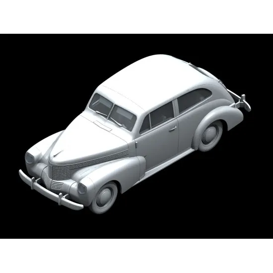 Kapitän 2-door Saloon, WWII German Staff Car 1/35 ICM 35476 Kapitän 2-door Saloon, WWII German Staff Car 1/35 ICM 35476