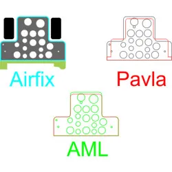 Yahu Model Yma7268 1/72 P-40 B/C For Airfix / Aml Accessories For Aircraft