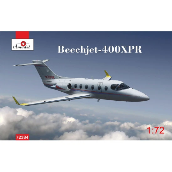Amodel 72384 1/72 Beechjet 400xpr Hawker 400xpr Plastic Model Aircraft
