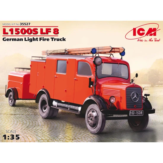 L1500S LF 8, German Light Fire Truck 1/35 ICM 35527