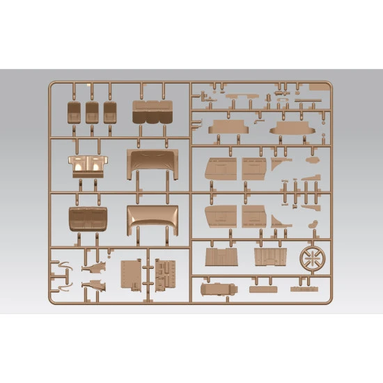 Typ 770K (W150) Tourenwagen, WWII German Leader's Car 1/35 ICM 35533