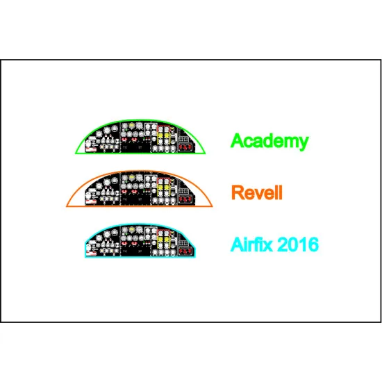 Yahu Model Yma7304 1/72 B-17 G For Airfix/Revell/Academy Accessories Aircraft