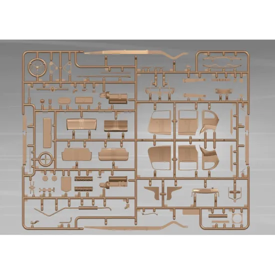 Packard Twelve (Model 1936), WWII Soviet Leader's Car with Passengers 1/35 ICM 35535