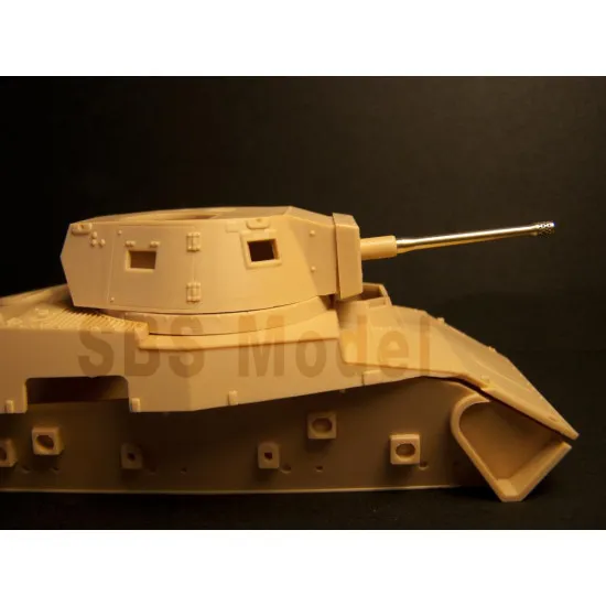 Sbs 35008 1/35 Toldi 40 Mm Gun Barrel Toldi Ii B40 Toldi Iii C40 For Hobby Boss Kit Brass Model