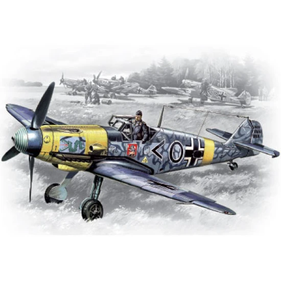 Bf 109F-2 Fighter 1/48 ICM 48102 Bf 109F-2 Fighter 1/48 ICM 48102