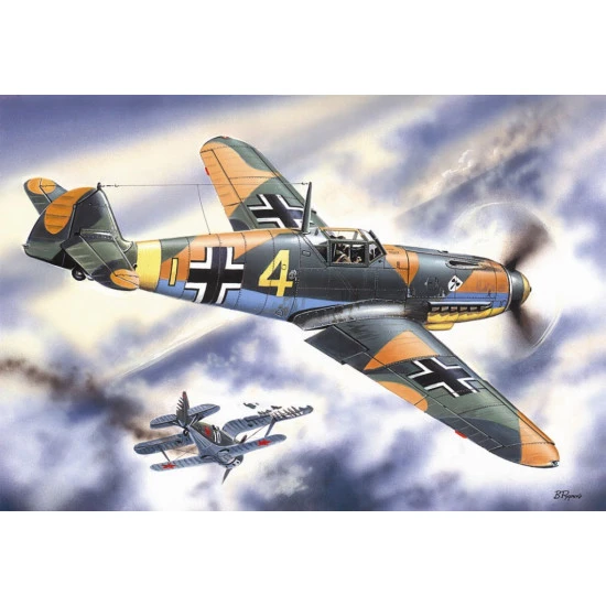 Messerschmitt Bf 109F-4 Fighter 1/48 ICM 48103 Messerschmitt Bf 109F-4 Fighter 1/48 ICM 48103