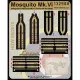 Hgw 132568 1/32 Seatbelts For Mosquito Mk Vi Pre-cut Laser Tamiya