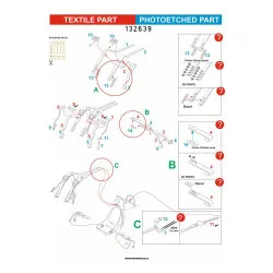 Hgw 132844 1/32 Seatbelts For Spitfire Mk Ia Basic Line And Masks For Kotare
