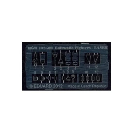 Hgw 148014 1/48 Seatbelts For Luftwaffe Fighters Early Pre-cut Laser Wwii Era