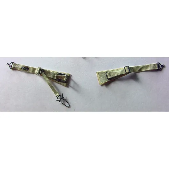 Hgw 148015 1/48 Seatbelts For Luftwaffe Fighters Late Pre-cut Laser Wwii Era