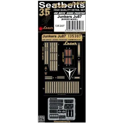 Hgw 135307 1/35 Seatbelts For Junkers Ju87 Stuka Pre-cut Laser For Border Model