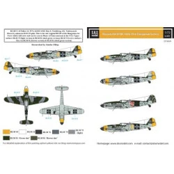 Sbs D72029 1/72 Messerschmitt Bf 109 G 10 In Hungarian Service Ww Ii Decal