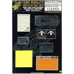 Hgw 132050 1/32 Pfalz D Iii / D Iiia Super Detail Set For Wingnut Wings