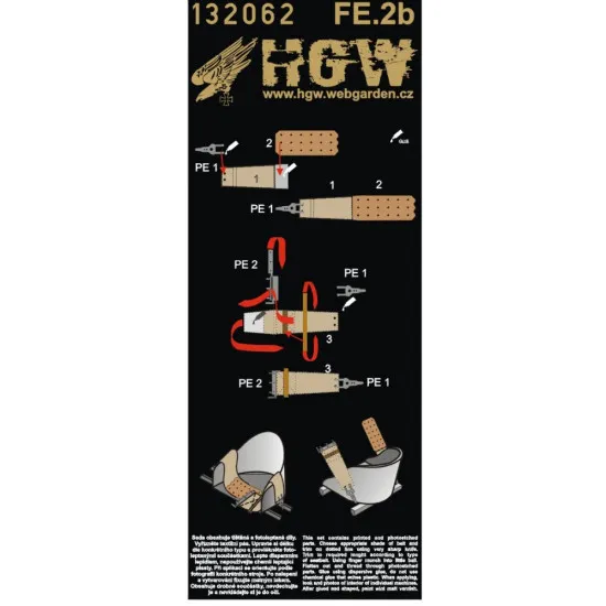 Hgw 132092 1/32 Fe 2b Super Detail Set For Wingnut Wings