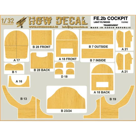 Hgw 132092 1/32 Fe 2b Super Detail Set For Wingnut Wings