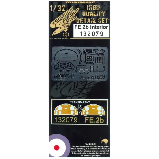 Hgw 132092 1/32 Fe 2b Super Detail Set For Wingnut Wings
