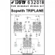 Hgw 132106 1/32 Sopwith Triplane Super Detail Set For Wingnut Wings