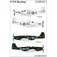 Hgw 232025 1/32 Decal For P-51d/K Mustang For Tamiya And Revell
